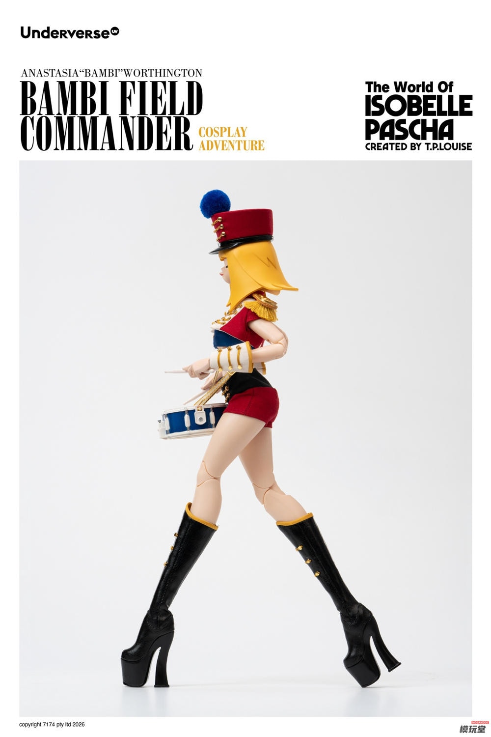 予約 Underverse 1/6 The World of Isobelle Pascha - FIELD COMMANDER