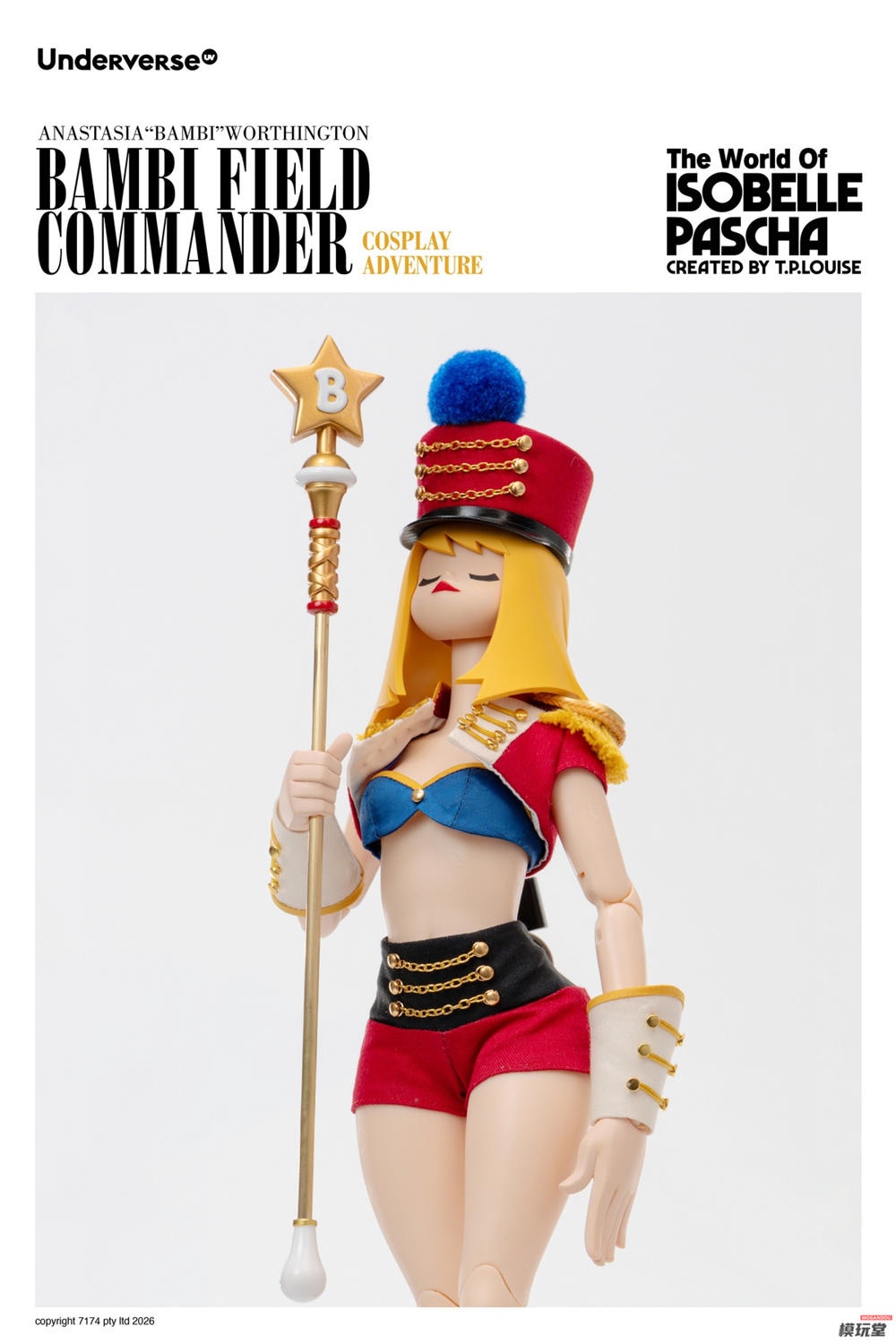 予約 Underverse 1/6 The World of Isobelle Pascha - FIELD COMMANDER