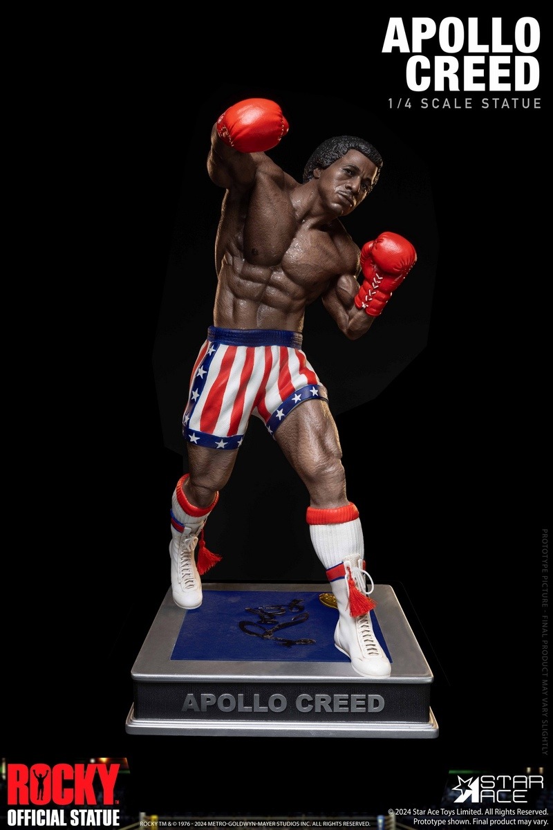 予約 Star Ace Toys 1/4 ロッキー・ザ・ファイナル アポロ ボクシング