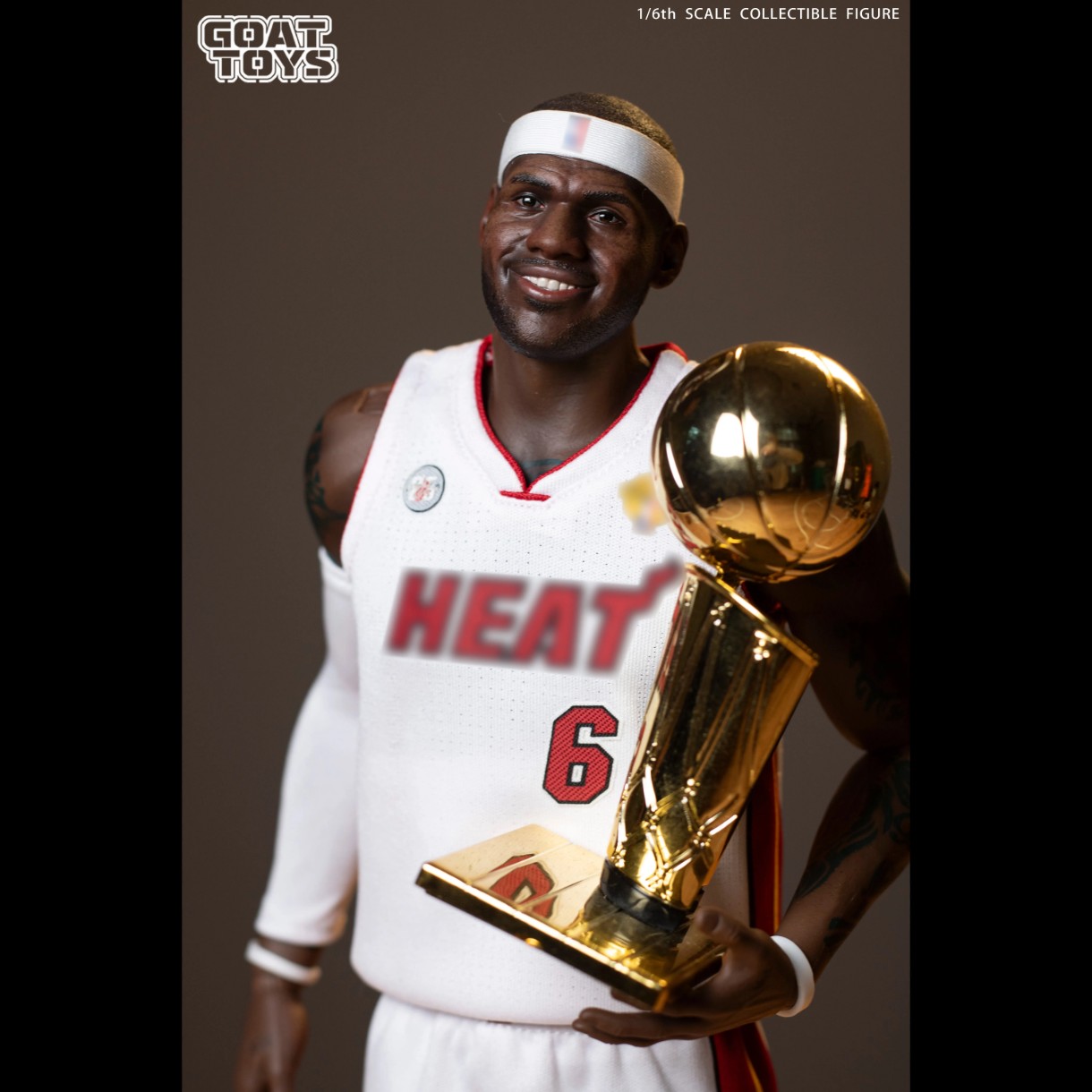 NBA レブロン・ジェームズ マイアミ・ヒート　フィギュア 予約 Goat Toys 1/6 レブロン・ジェームズ マイアミ・ヒート