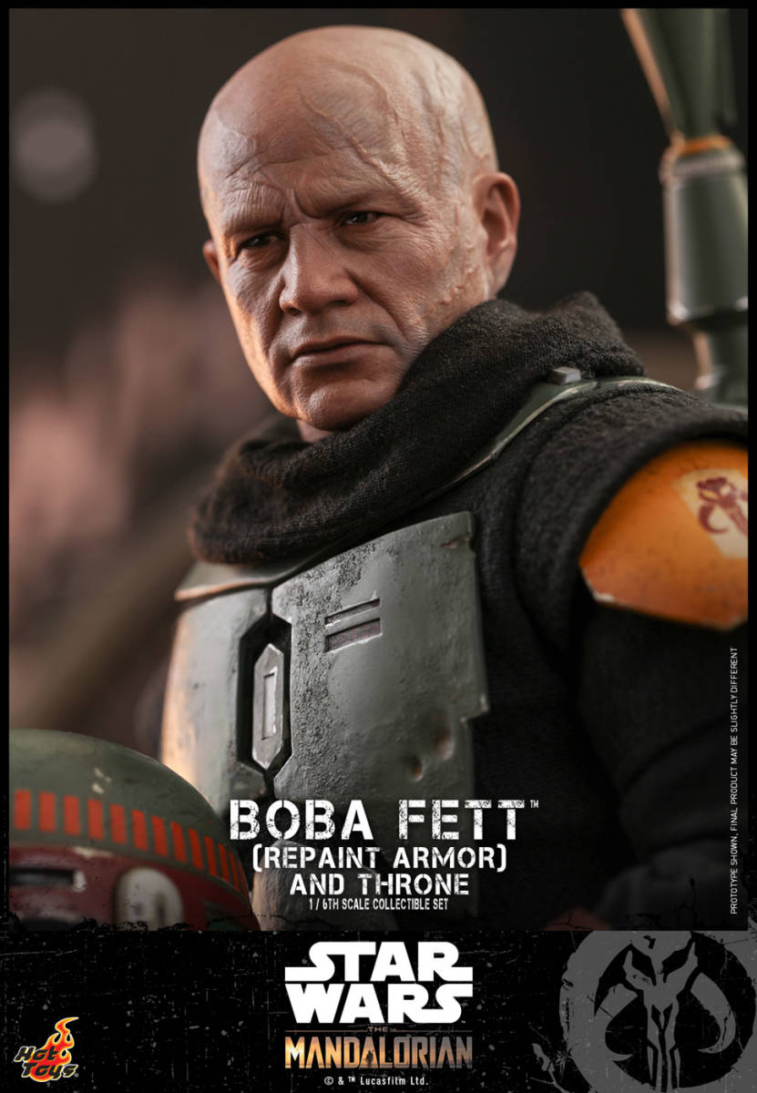 ホットトイズ 1/6 マンダロリアン ボバ・フェット (リペイント