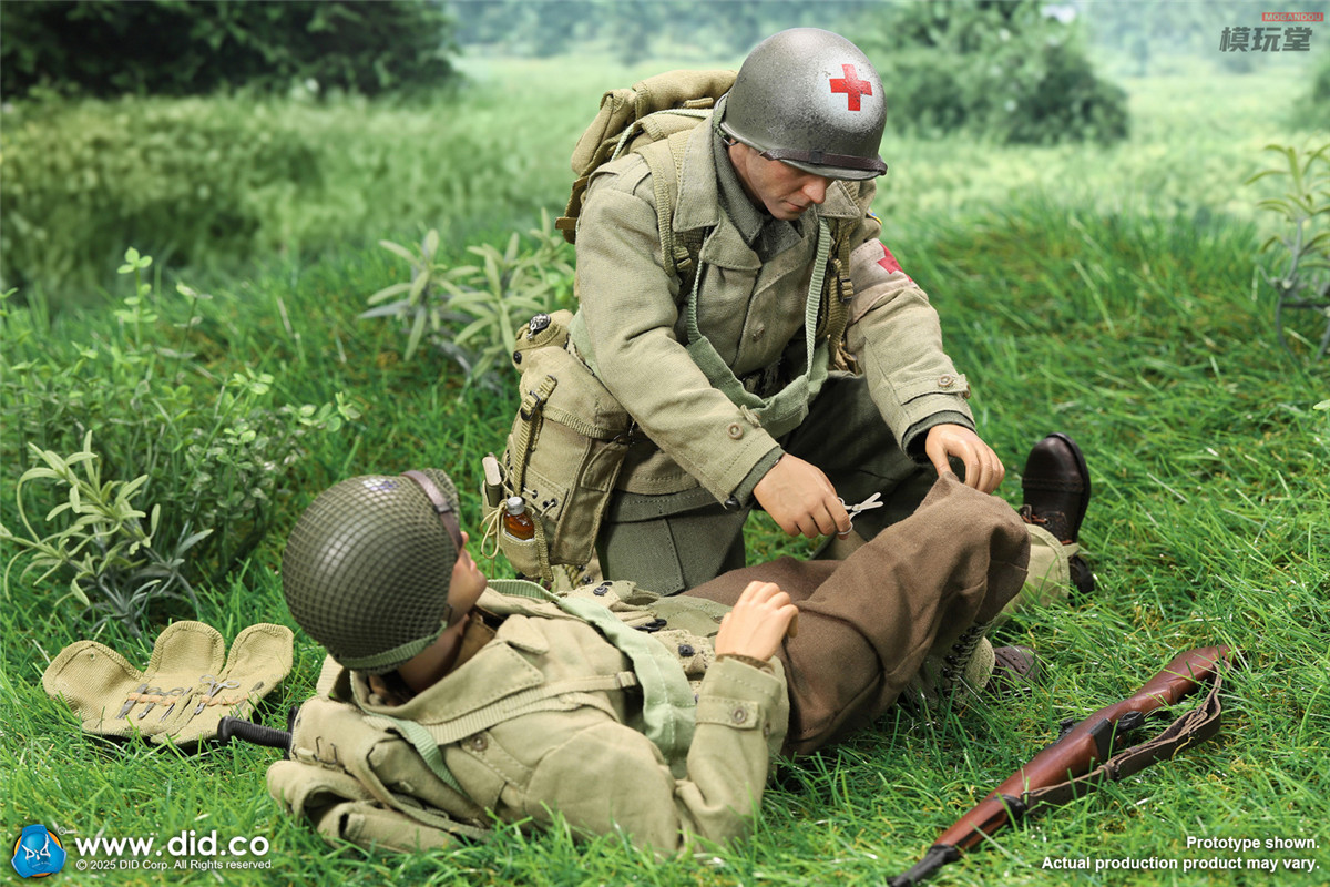 予約 DID 1/6 WW2 アメリカ陸軍 衛生兵 ウェイド A80189 WWII US