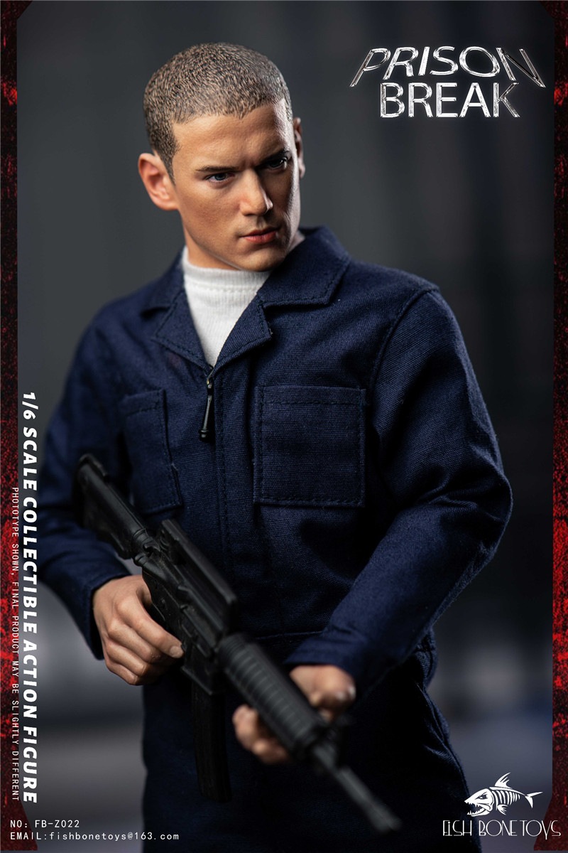 予約 FISH BONETOYS 1/6 プリズン・ブレイク マイケル FB-Z022
