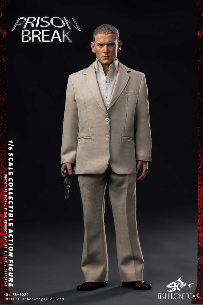 予約 FISH BONETOYS 1/6 プリズン・ブレイク マイケル FB-Z022