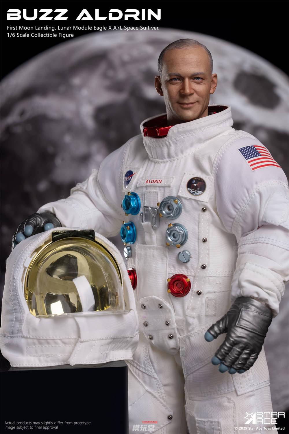 バズオルドリン アポロ11号 宇宙飛行士 フィギュア MTVフラッグ カップ麺付 バズオルドリン アポロ11号 宇宙飛行士 フィギュア MTVフラッグ