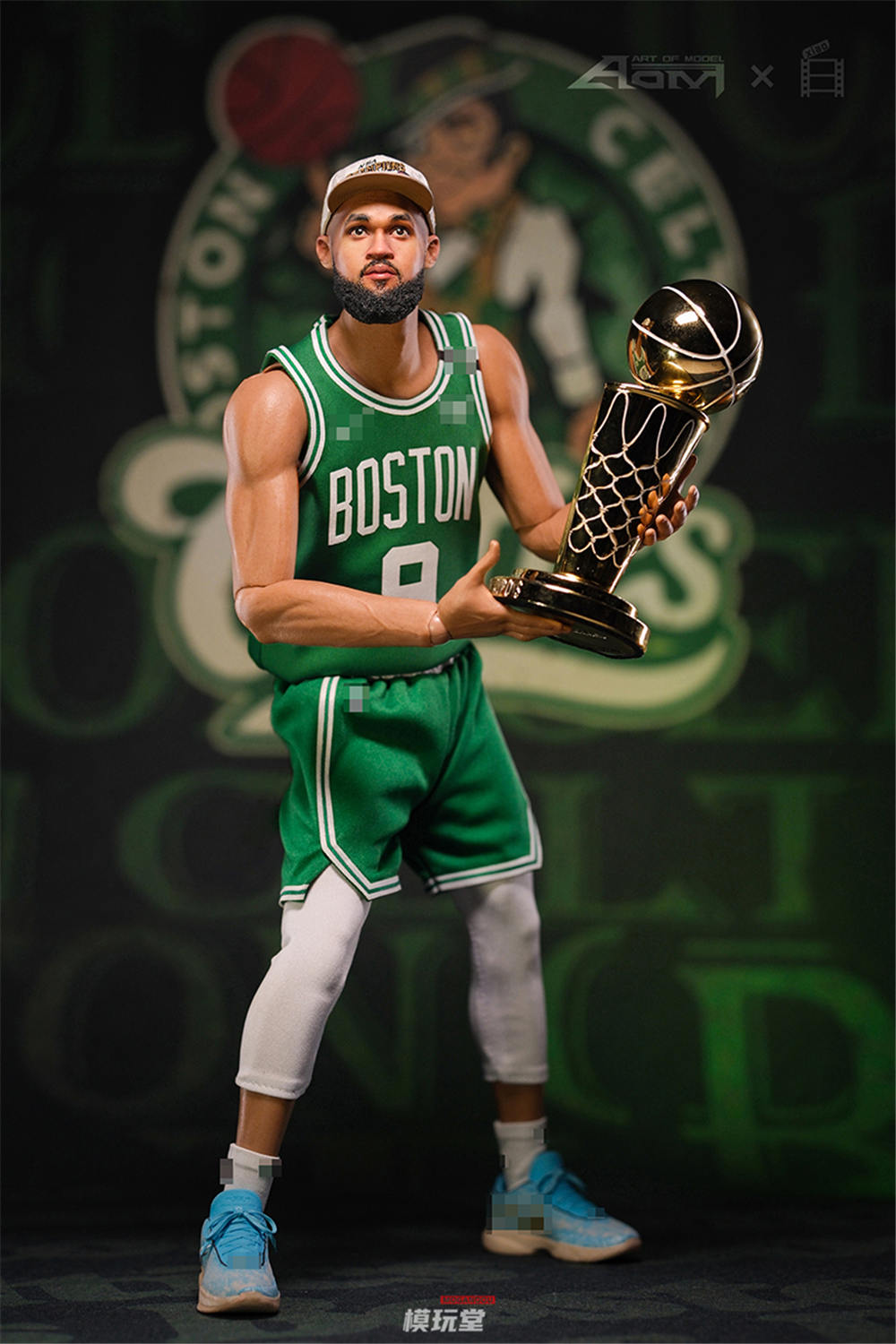 NBA W・リード フィギュア Aom Toys 1/6 NBAシリーズ デリック・ホワイト 優勝記念.Ver NBA