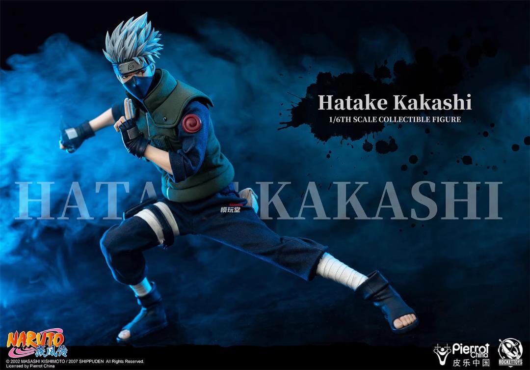 ROCKETTOYS 1/6 はたけカカシ ナルト 初回特典付 ROC-004 NARUTO 疾風