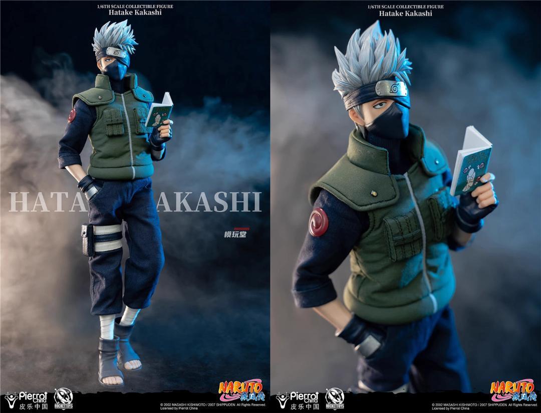 ROCKETTOYS 1/6 はたけカカシ ナルト 初回特典付 ROC-004 NARUTO 疾風
