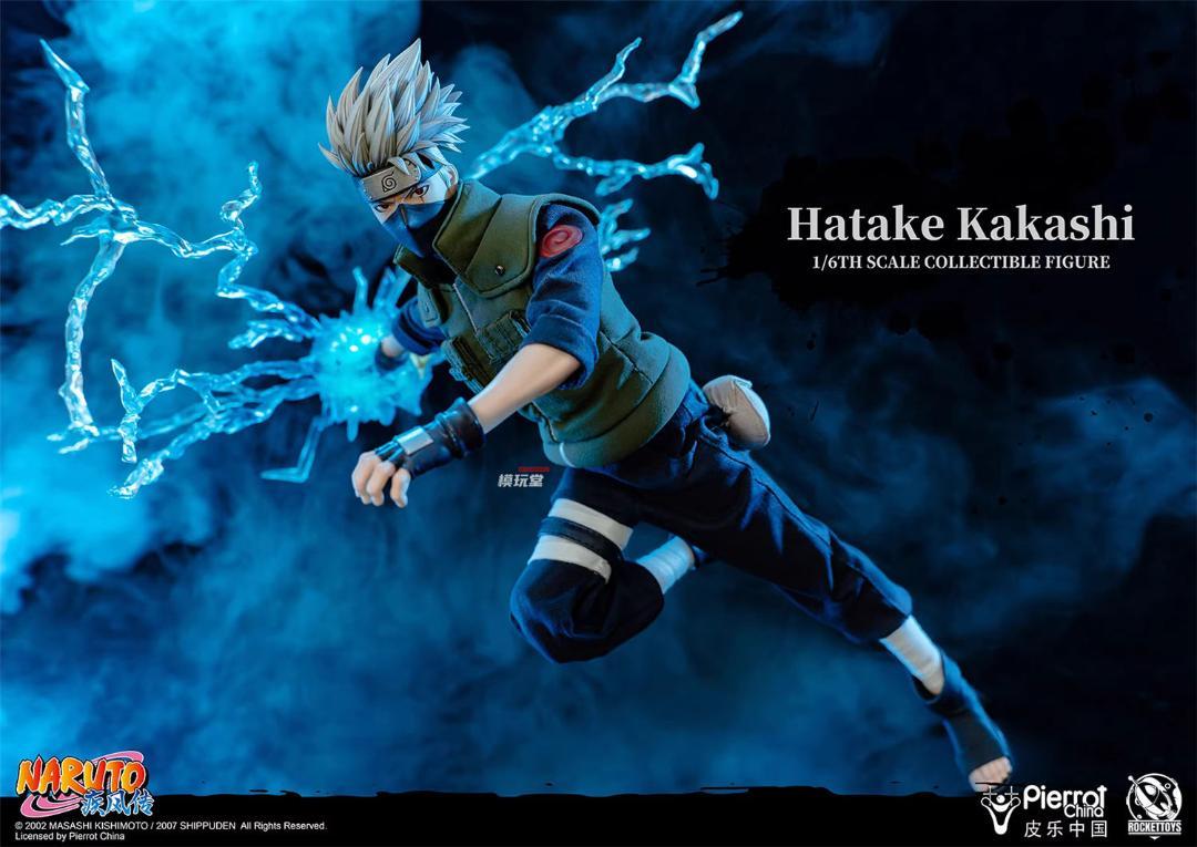 ROCKETTOYS 1/6 はたけカカシ ナルト 初回特典付 ROC-004 NARUTO 疾風
