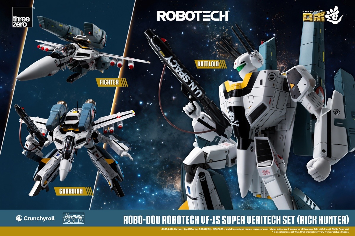 予約 threezero ロボ道 『超時空要塞マクロス』 VF-1S スーパー