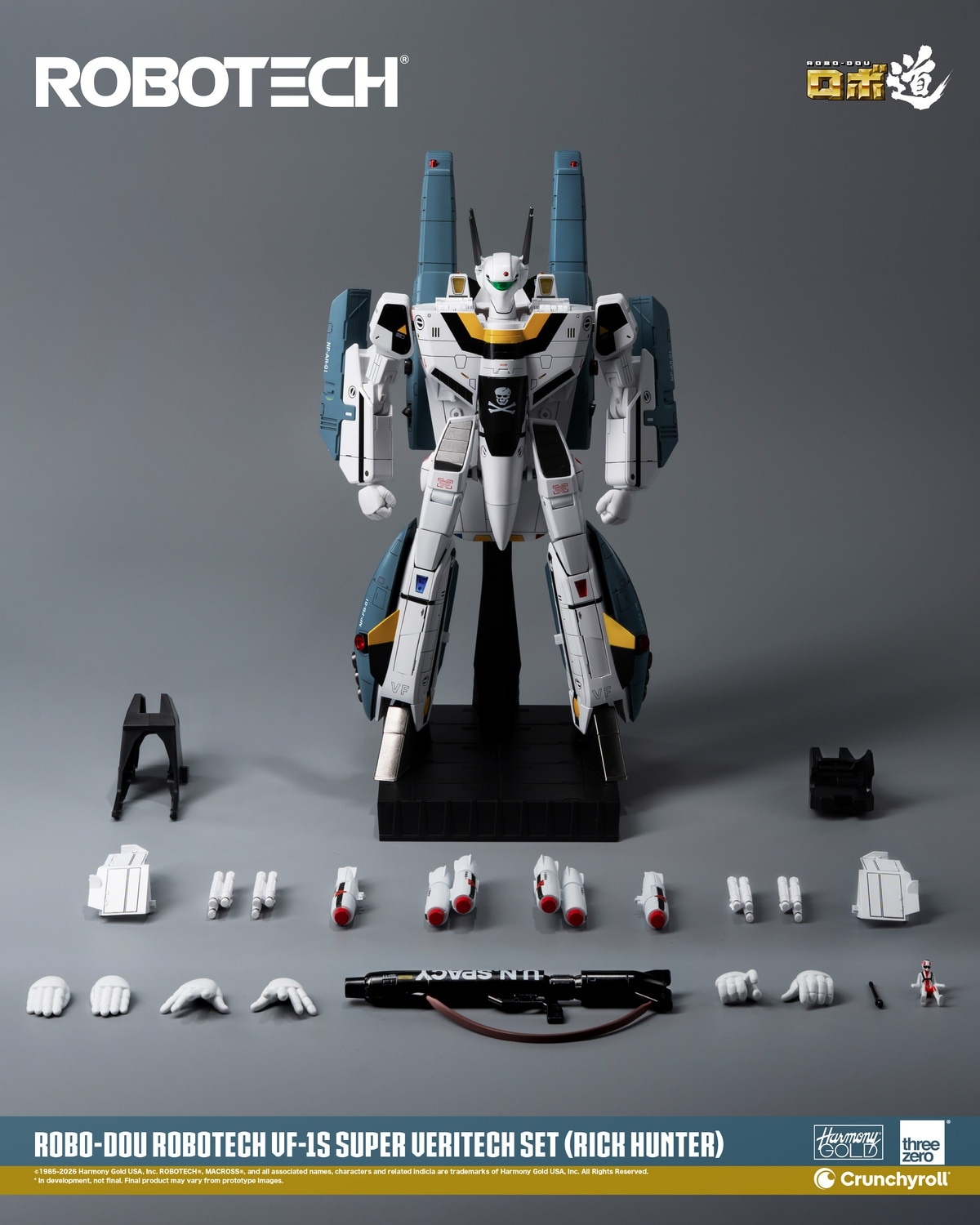 予約 threezero ロボ道 『超時空要塞マクロス』 VF-1S スーパー