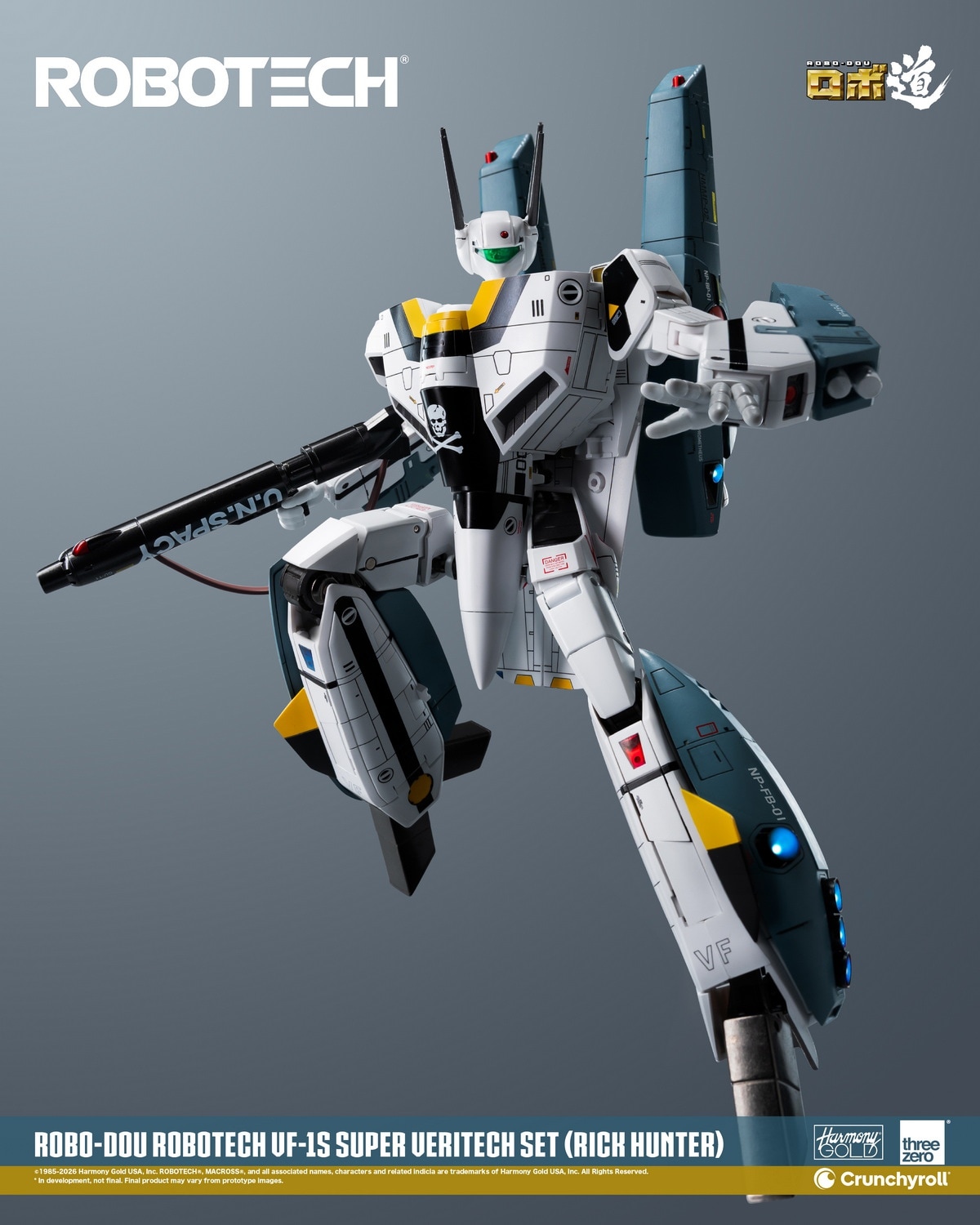 予約 threezero ロボ道 『超時空要塞マクロス』 VF-1S スーパー