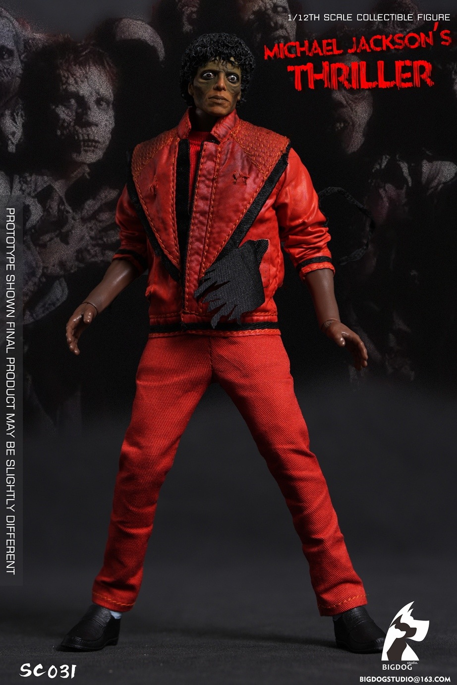 ヴィンテージ　ルーイ・ザ・バー・バトラーフィギュア 予約 BIGDOG STUDIO 1/12 スリラー・ダンサー 2体セット SC031