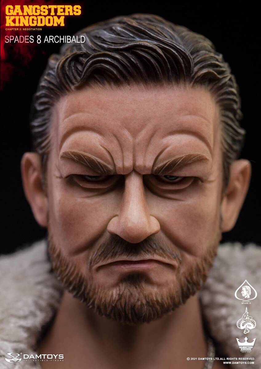 DAMTOYS 1/6 Gangsters Kingdom SPADE DAVID スペード8 アーキバルド