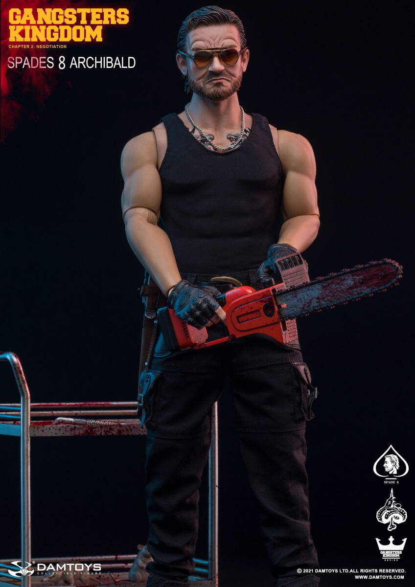 DAMTOYS 1/6 Gangsters Kingdom SPADE DAVID スペード8 アーキバルド