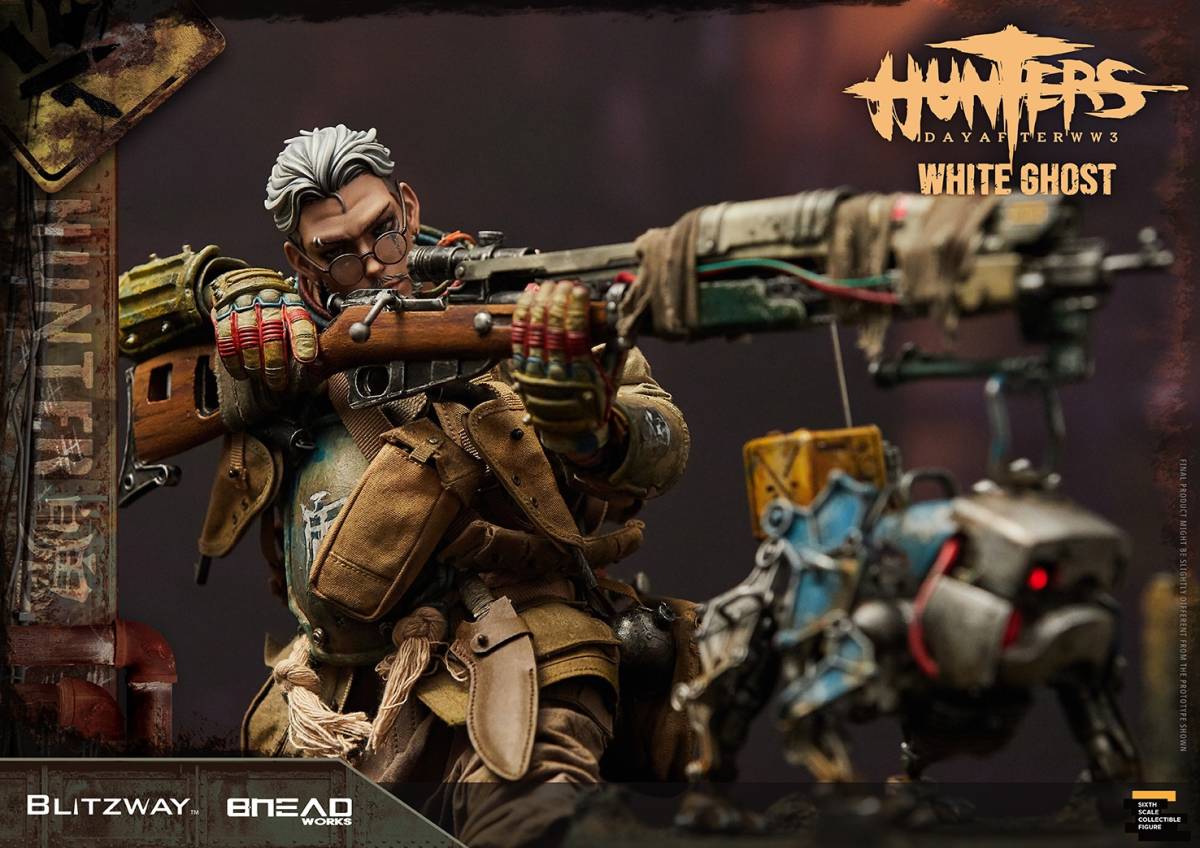 BLITZWAY 1/6 ハンターズ：Day After WW3 ホワイト ゴースト 白鬼 未