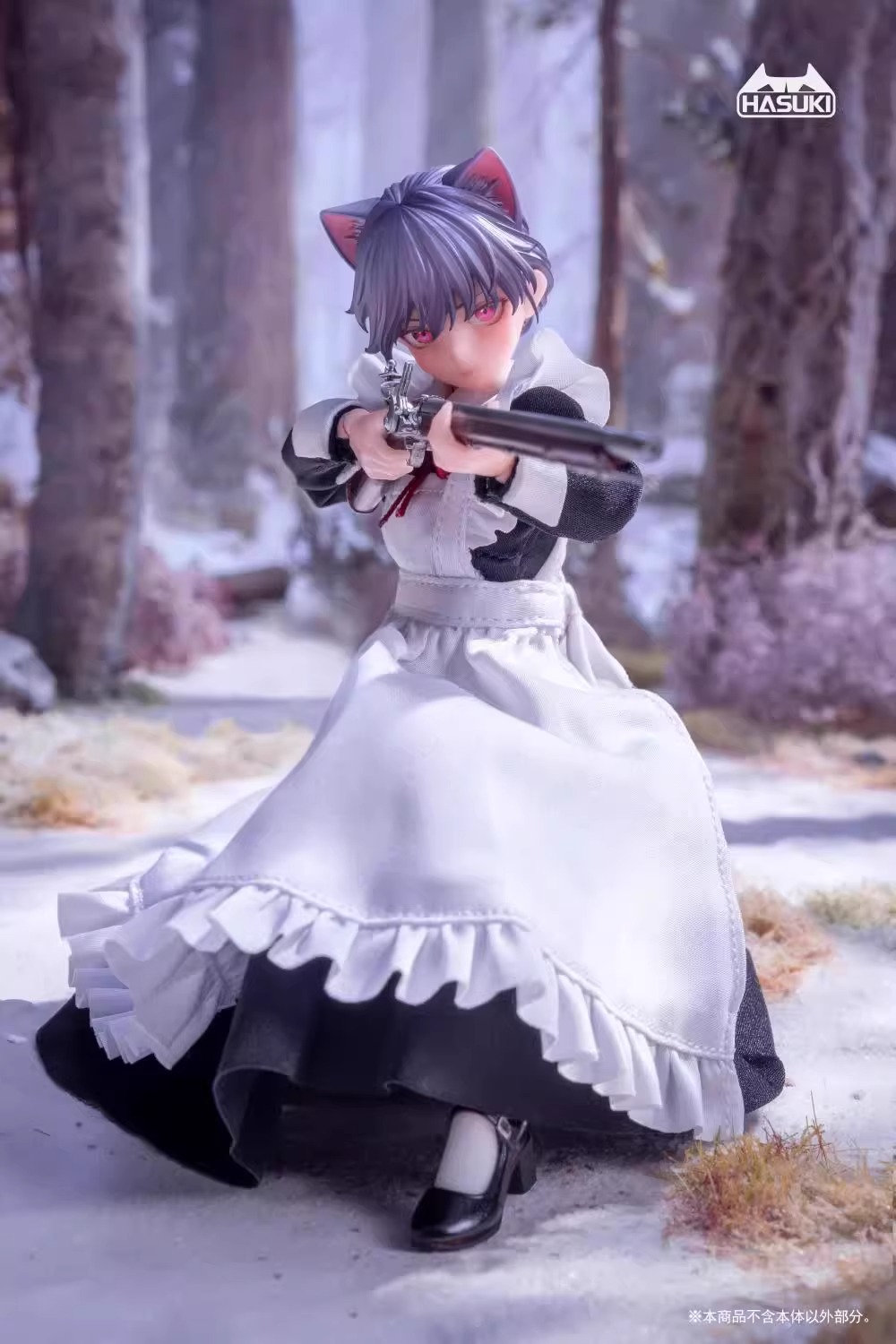 予約 HASUKI 1/12 Pocket Artシリーズ メイド銃士 FKEY PA010 Maid