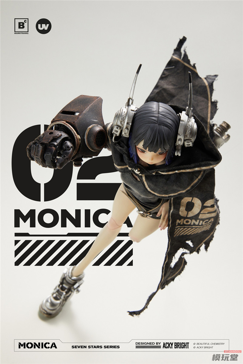 Underverse　Monica 　1/6 完成品アクションフィギュア Amazon | HiPlay Underverse 1/6 Seven Starsシリーズ 02号