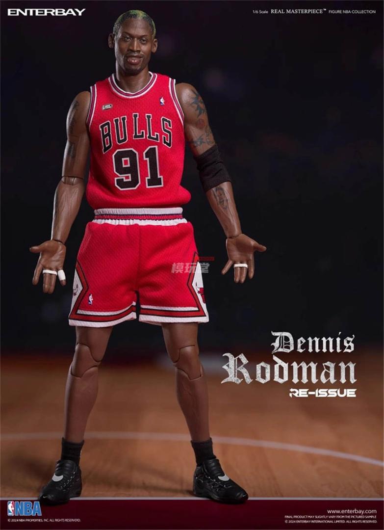 ENTERBAY 1/6 NBA デニス・ロッドマン 復刻版 RM-1059 ENTERBAY 1/6 NBAシリーズ デニス・ロッドマン 復刻版 RM-1059