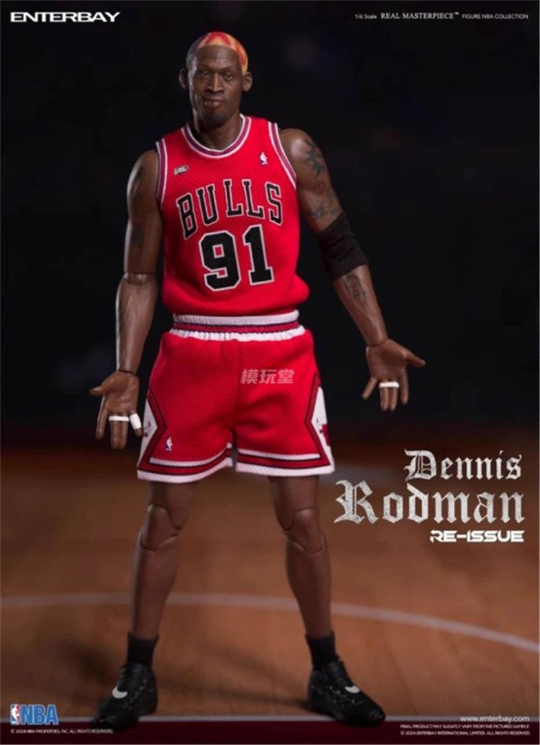 ENTERBAY 1/6 NBAシリーズ デニス・ロッドマン 復刻版 RM-1059 Dennis