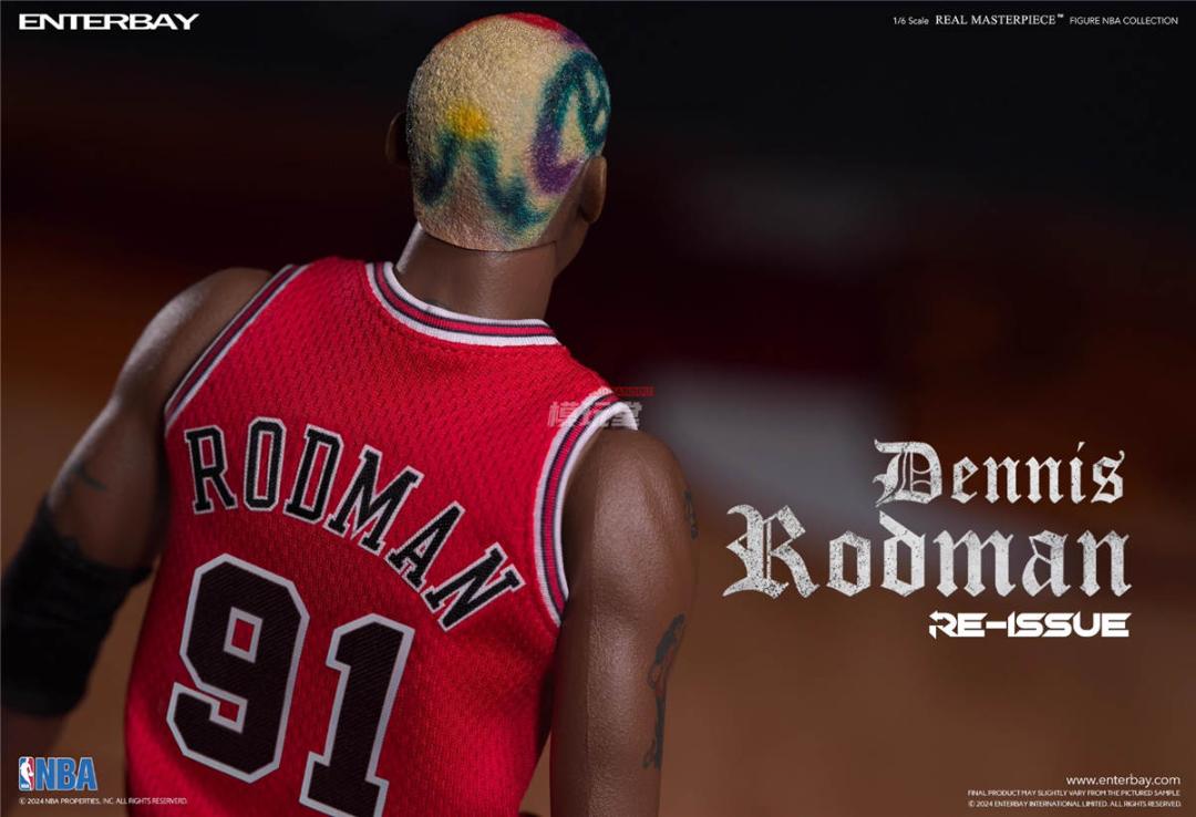 ENTERBAY 1/6 NBAシリーズ デニス・ロッドマン 復刻版 RM-1059