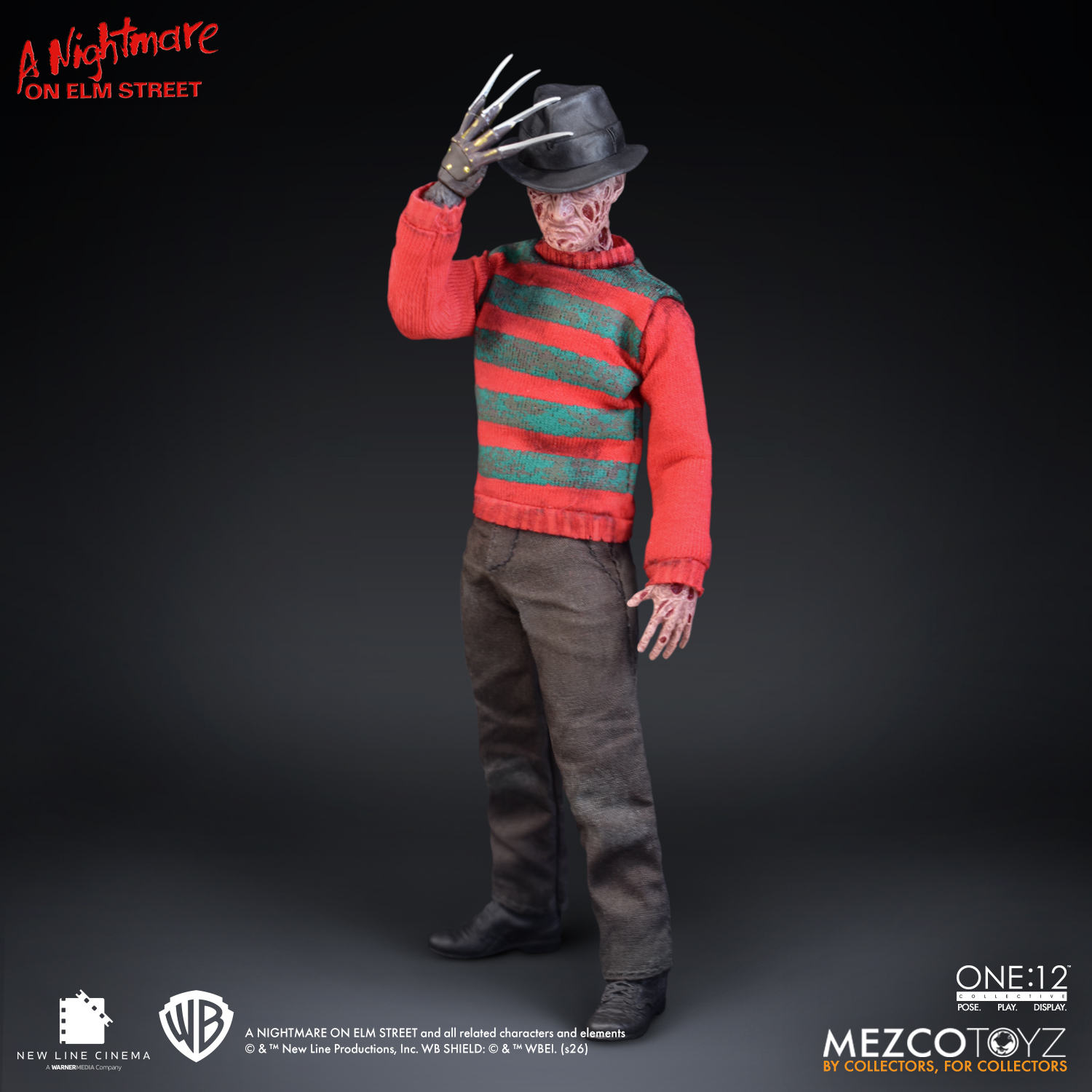 予約 Mezco Toyz 1/12『エルム街の悪夢』フレディ・クルーガー A