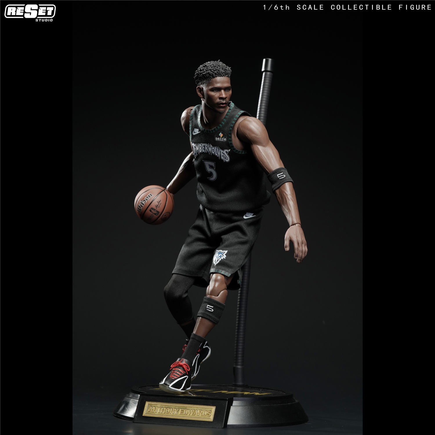 予約 ResetStudio 1/6 NBAシリーズ エドワーズ NBA Series - Edwards