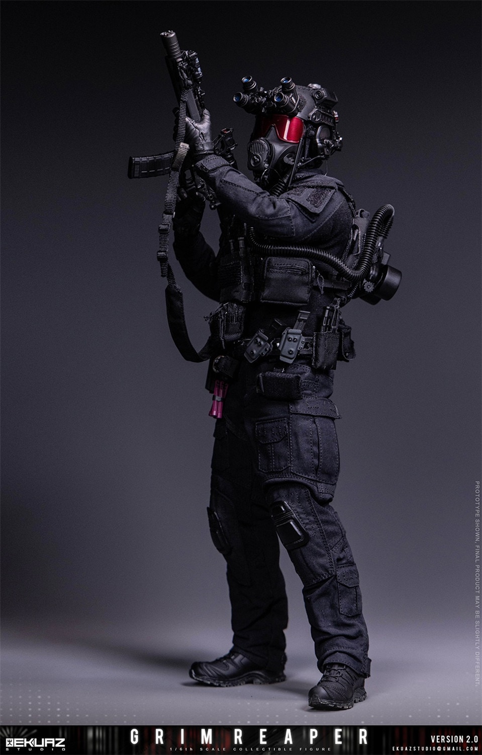 その他 ekuaz studio grim reaper 1/6 予約 EKUAZ STUDIO 1/6 Grim Reaper 2.0 Elite Guard 通常版 EKS015
