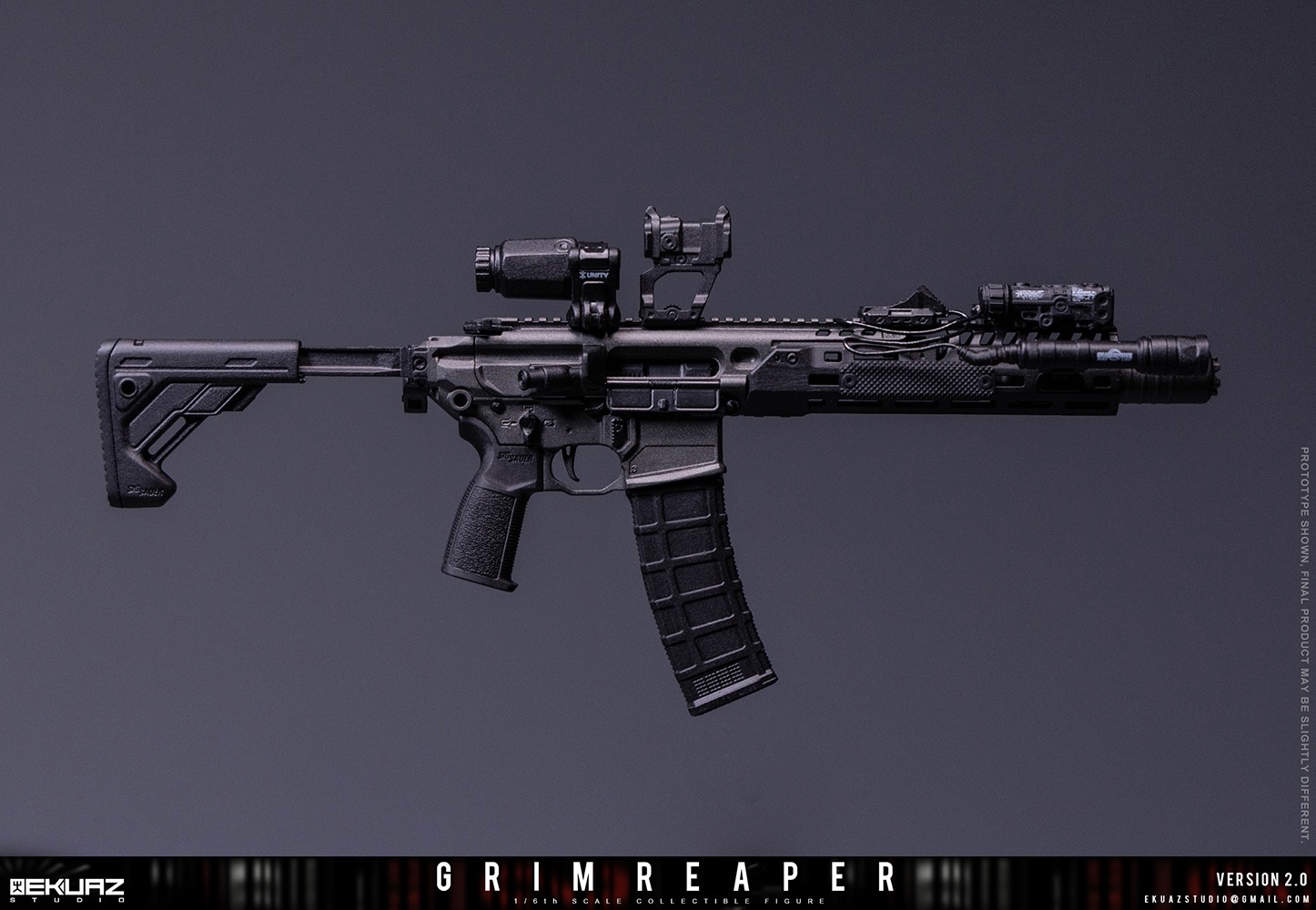 予約 EKUAZ STUDIO 1/6 Grim Reaper 2.0 Elite Guard 通常版 EKS015