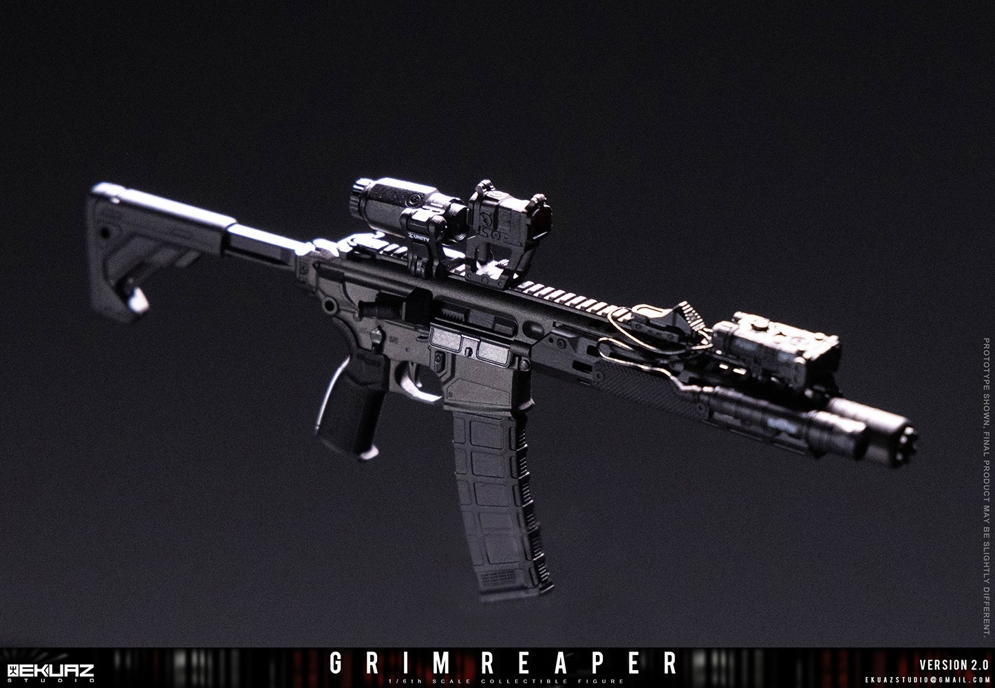 予約 EKUAZ STUDIO 1/6 Grim Reaper 2.0 Elite Guard 通常版 EKS015