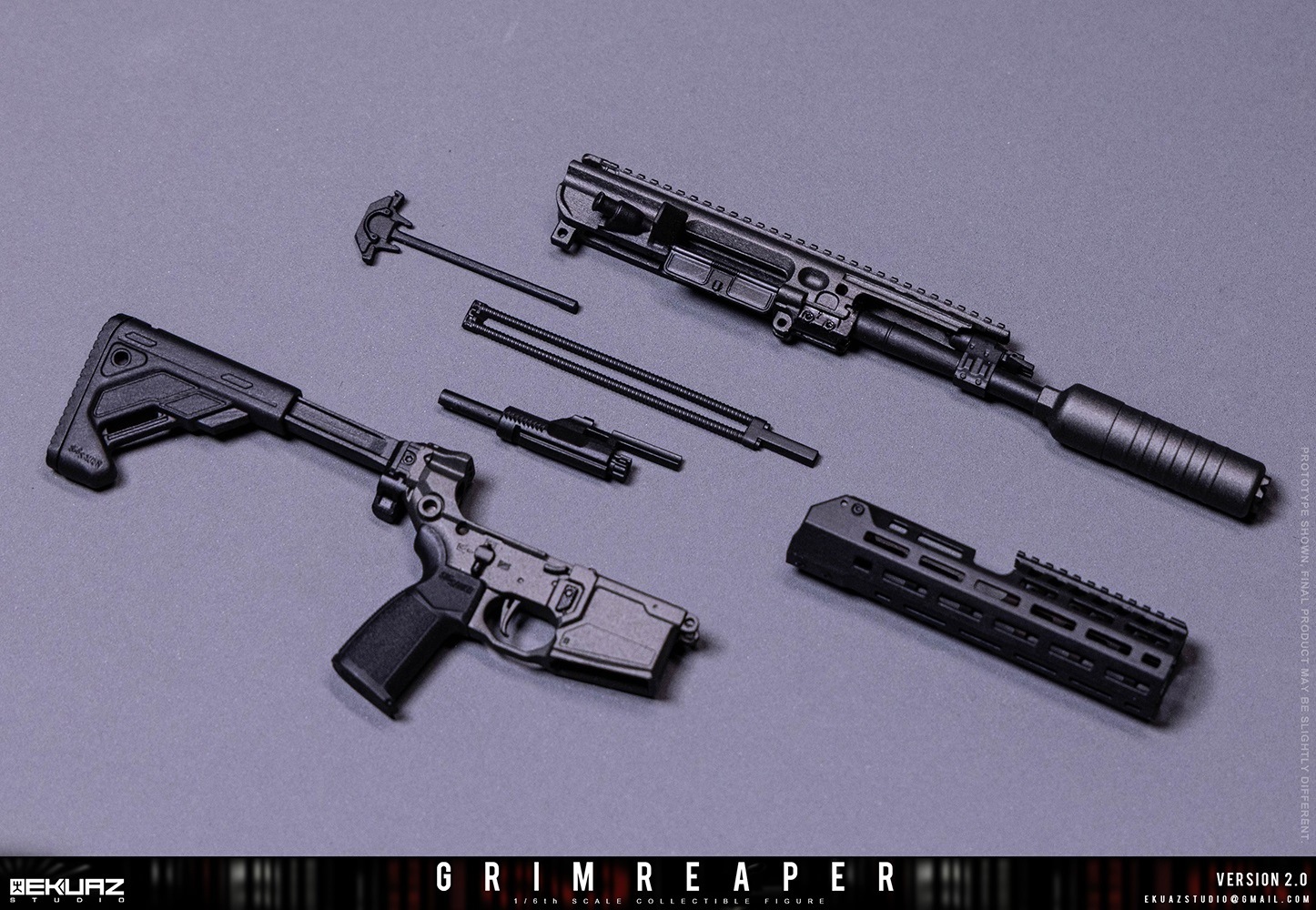 予約 EKUAZ STUDIO 1/6 Grim Reaper 2.0 Elite Guard 通常版 EKS015