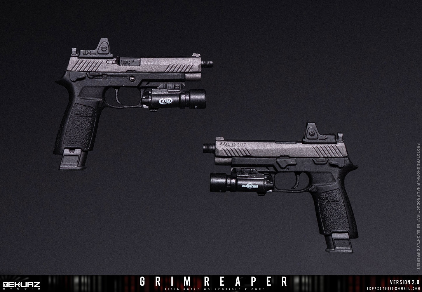 予約 EKUAZ STUDIO 1/6 Grim Reaper 2.0 Elite Guard 通常版 EKS015