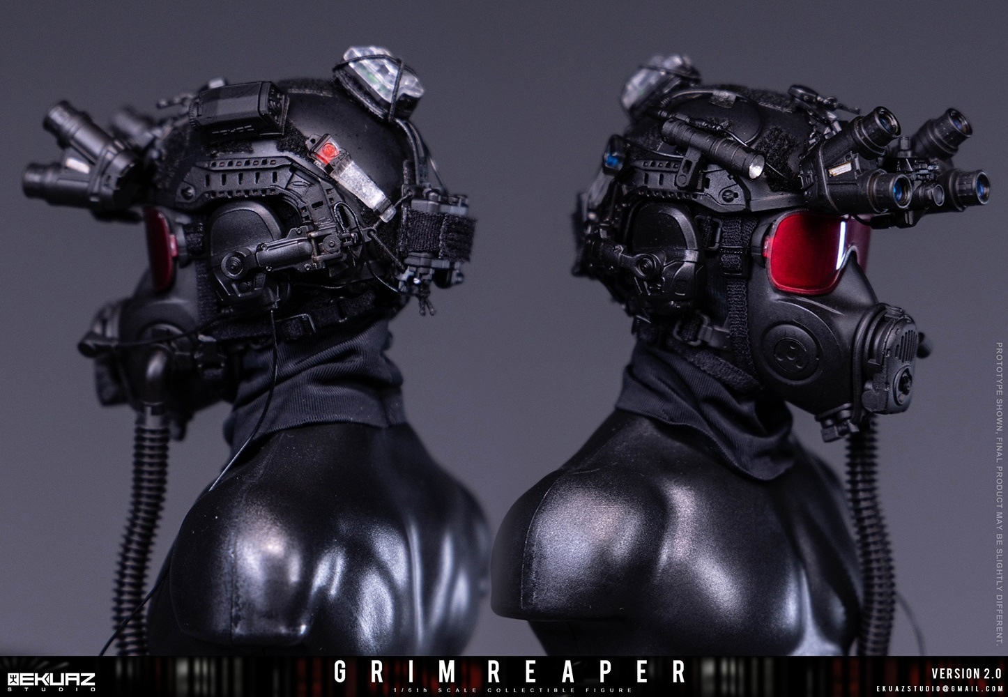 予約 EKUAZ STUDIO 1/6 Grim Reaper 2.0 Elite Guard 通常版 EKS015