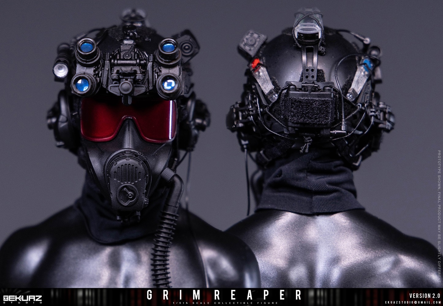 予約 EKUAZ STUDIO 1/6 Grim Reaper 2.0 Elite Guard 通常版 EKS015