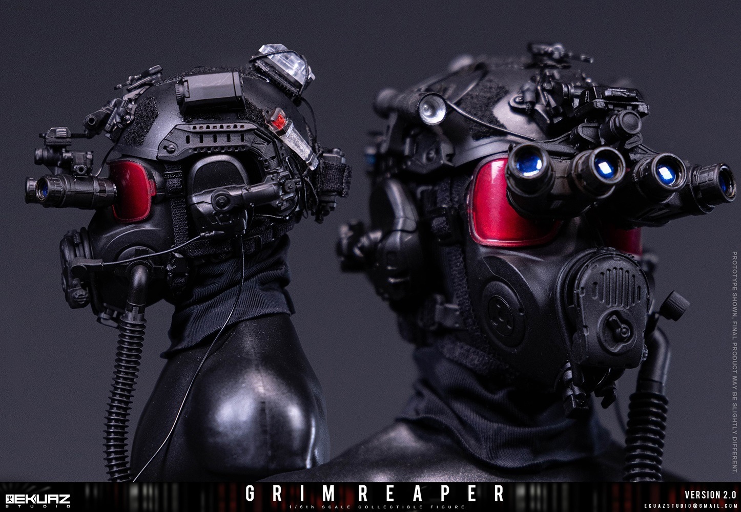 予約 EKUAZ STUDIO 1/6 Grim Reaper 2.0 Elite Guard 通常版 EKS015