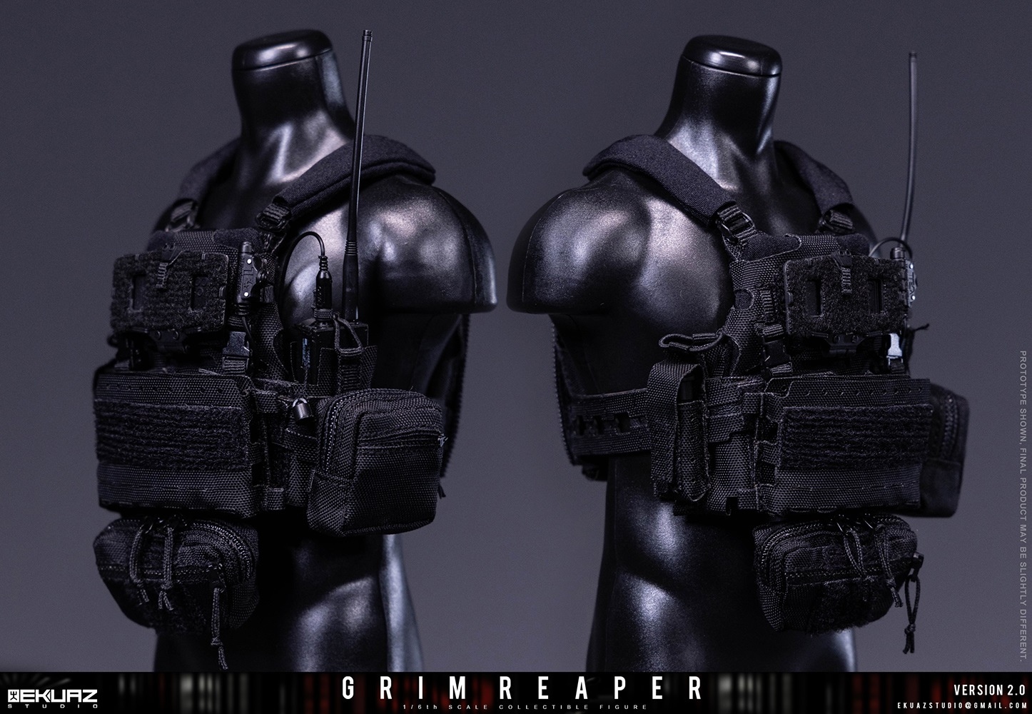 予約 EKUAZ STUDIO 1/6 Grim Reaper 2.0 Elite Guard 通常版 EKS015