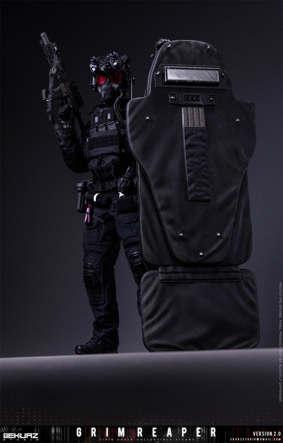 予約 EKUAZ STUDIO 1/6 Grim Reaper 2.0 Elite Guard 通常版 EKS015