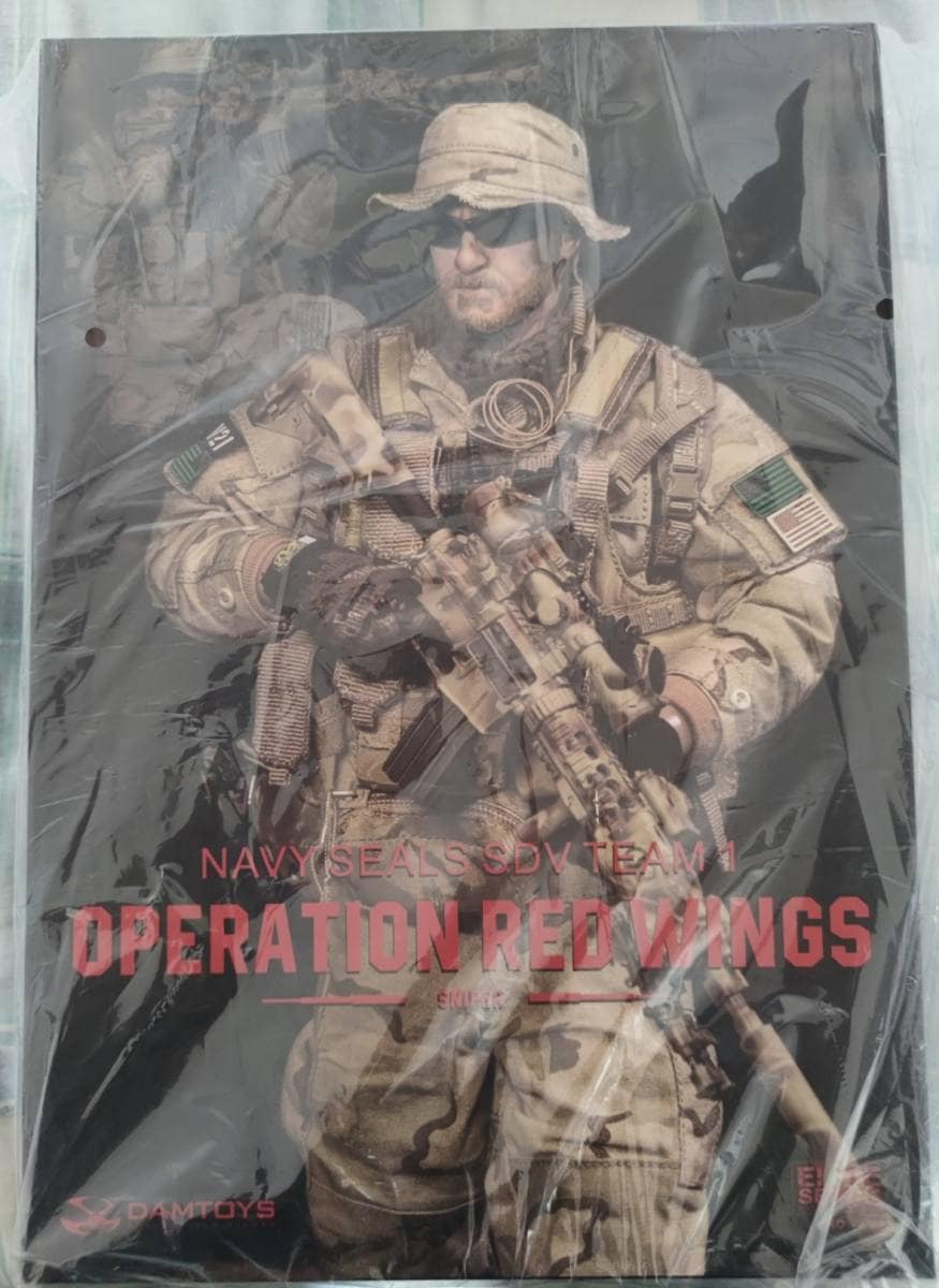 DAMTOYS 1/6 米海軍特殊部隊 ネイビーシールズ SDVチーム1 レッド
