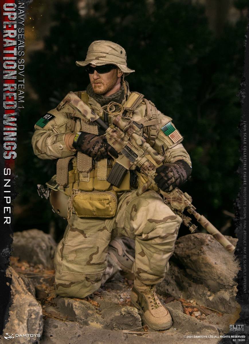 DAMTOYS 1/6 米海軍特殊部隊 ネイビーシールズ SDVチーム1 レッド