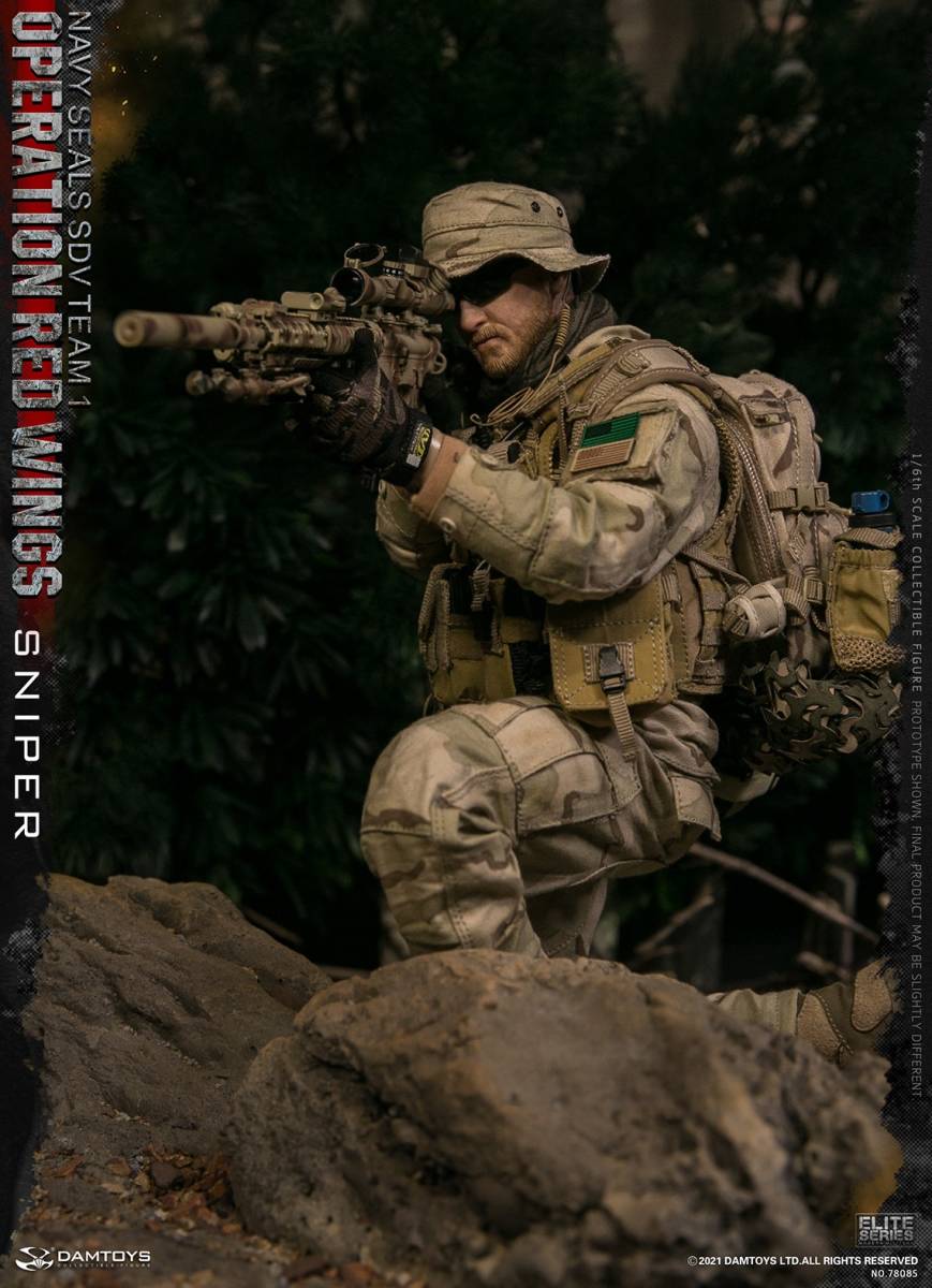 DAMTOYS 1/6 米海軍特殊部隊 ネイビーシールズ SDVチーム1 レッド