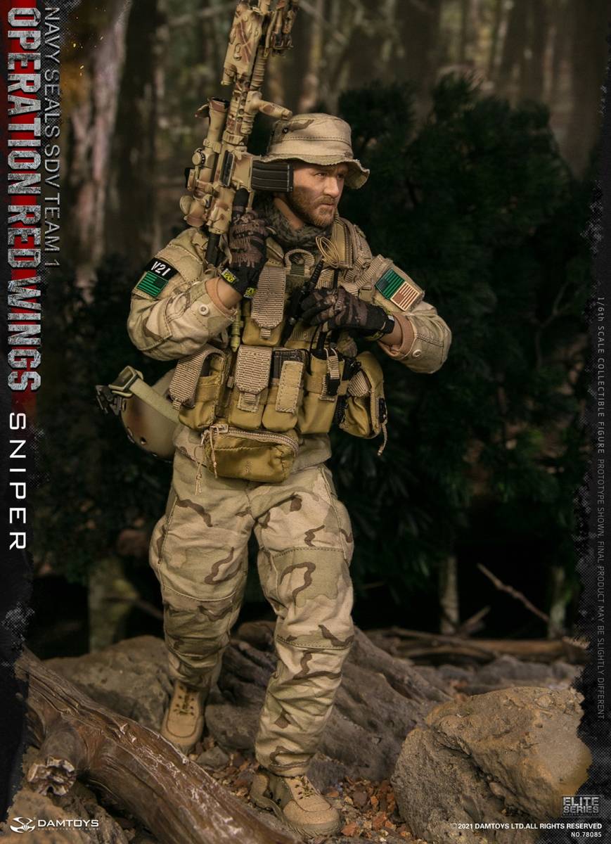 DAMTOYS 1/6 米海軍特殊部隊 ネイビーシールズ SDVチーム1 レッド