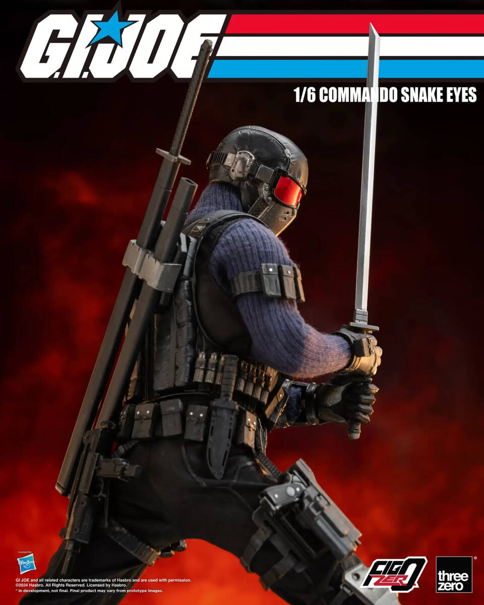 threezero 1/6 フィグゼロ G.I.ジョー コマンドー スネークアイズ 未
