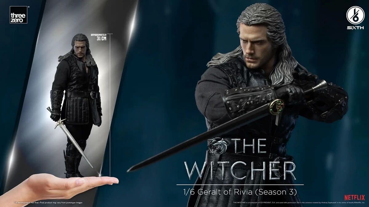 スリーゼロ 3Z0532 ウィッチャー 1/6 リヴィアのゲラルトgeralt Threezero 1/6 ウィッチャー リヴィアのゲラルト (シーズン3) 新品