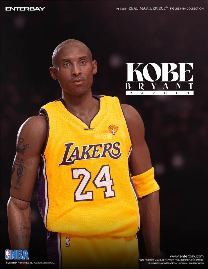 ENTERBAY 1/6 NBAシリーズ コービー・ブライアント 242010 限定版 Kobe