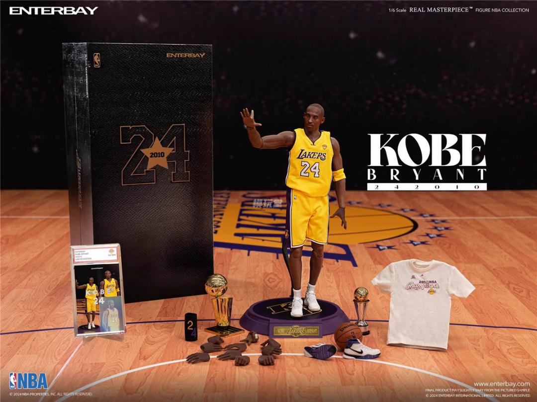 ENTERBAY 1/6 NBAシリーズ コービー・ブライアント 242010 限定版 Kobe