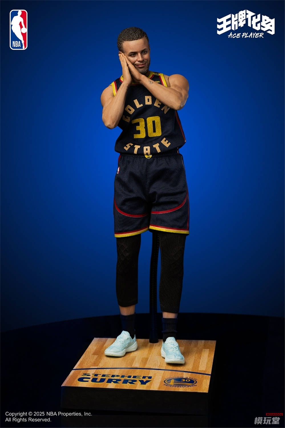 予約 Infinity Studio 1/6 NBAシリーズ エース プレイヤー ステフィン
