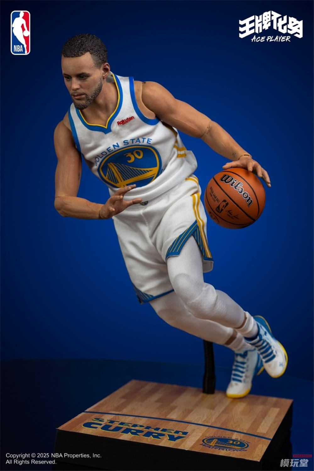 予約 Infinity Studio 1/6 NBAシリーズ エース プレイヤー ステフィン