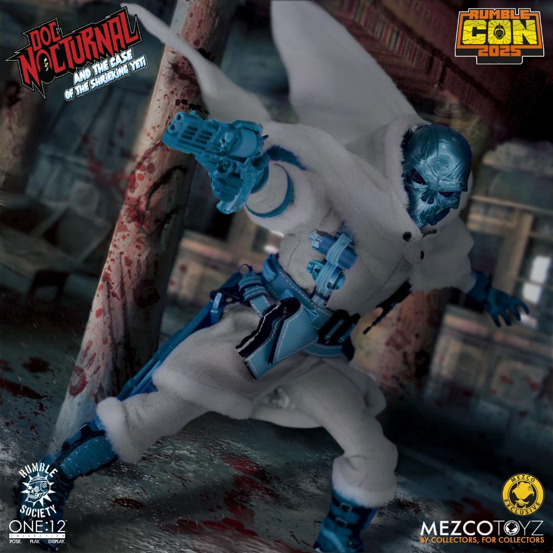 その他 Mezco Toyz 1/12 Doc Nocturnal NYCC2025 Mezco Toyz 1/12 Doc Nocturnal and the Case of the Shrieking Yeti