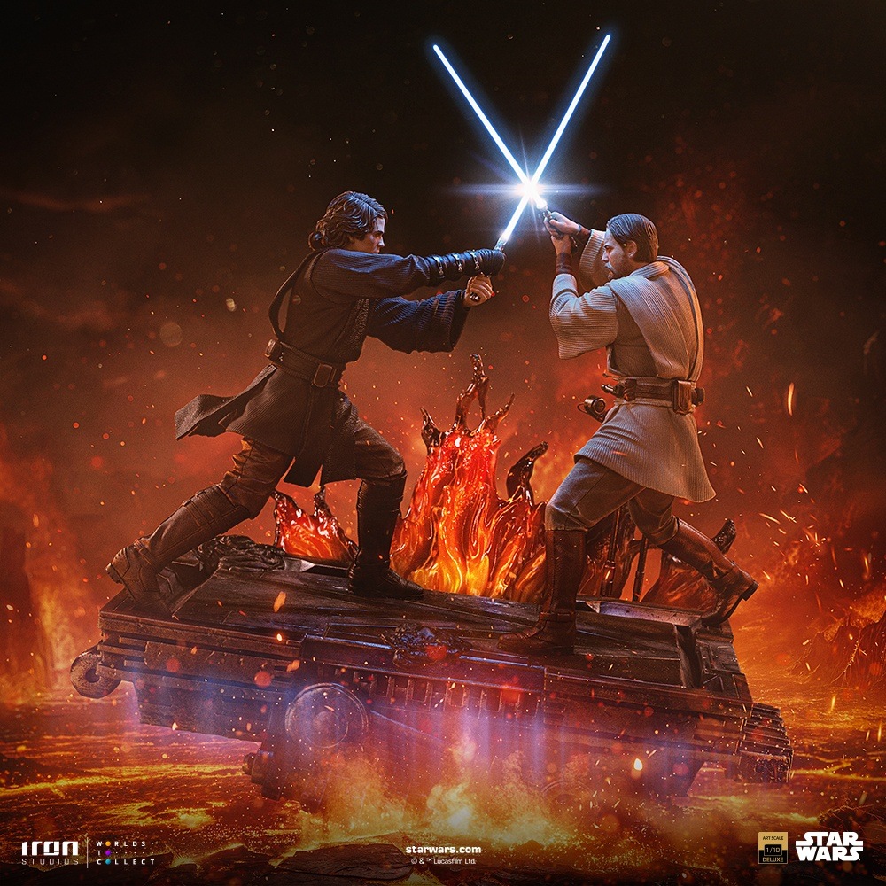 予約 Iron Studios 1/10 『スター・ウォーズ』 アナキン vs オビ＝ワン