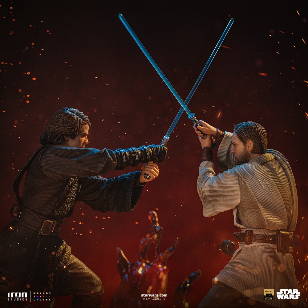 予約 Iron Studios 1/10 『スター・ウォーズ』 アナキン vs オビ＝ワン